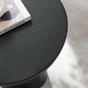 Kassem Round Concrete Side Table