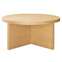 Salvo Round Wood Coffee Table