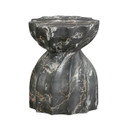 Turk Faux Marble Indoor / Outdoor Concrete Stool