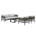 Ajaria 4 Piece Outdoor Conversation Set