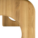 Othello Dining Table, Natural Oak Finish