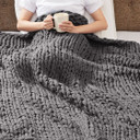 Chunky Double Knit Handmade Throw Blanket