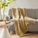 Chunky Double Knit Handmade Throw Blanket
