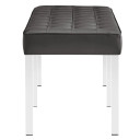 Loft Vegan Leather Bench, Large
