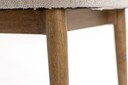 Gillum Beige Linen Dining Chair
