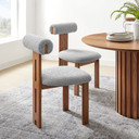 Torey Boucle Fabric Dining Chair, Set of 2