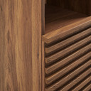 Frank Lloyd Tall Narrow Bathroom Storage Cabinet
