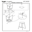 Jaylin 28 Inch Bar and Counter Stool