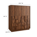 Bolivia 3-Door Wardrobe Closet