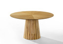 Wegner Mid-Century Modern Oak Round Dining Table