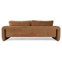 Luxor Brown Velvet Sofa