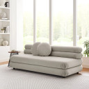 Josslyn Modular Performance Velvet Armless 2-Seater Sofa