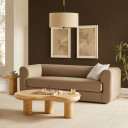 Maxwell 89" Performance Velvet Upholstered Sofa