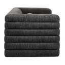 Lorelle Channel Tufted Boucle Upholstered Sofa