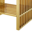 Gridiron 24" Bathroom Vanity, Gold