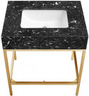 Marlo 30" Engineered Stone Top Vanity, Gold