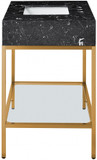 Marlo 36" Engineered Stone Top Vanity, Gold