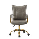 Mason Office Chair, Gold Frame