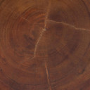 Zigzag Solid Suar Wood Side Table