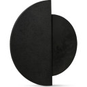 Meridian Wall Sculpture in Black Iron