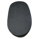 Jury 36 Inch Matte Black Hammered Aluminum Coffee Table