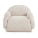 Bruno Cream Boucle Accent Chair