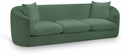 Kimberly Sofa 92.5" Chenille Fabric Upholstered Sofa