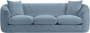 Kimberly Sofa 92.5" Chenille Fabric Upholstered Sofa