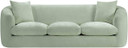 Kimberly Sofa 92.5" Chenille Fabric Upholstered Sofa