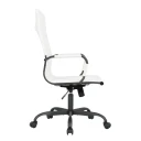 Hinkle Leather High-Back Adjustable Office Conference Chair with Armrests