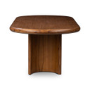 Holland Extension Dining Table, Seasoned Brown