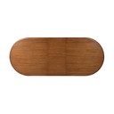 Holland Extension Dining Table, Seasoned Brown
