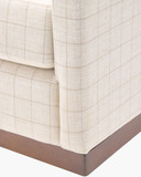 Clifton Swivel Chair, Light Beige