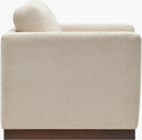 Clifton Swivel Chair, Beige