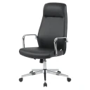 Flax Office Chair Adjustable Height and Tilt, Black