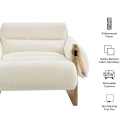 Noland Upholstered Fabric Sling Lounge Chair