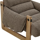 Noland Upholstered Fabric Sling Lounge Chair