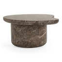 Kismet Faux Marble Concrete Coffee Table