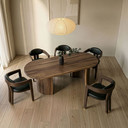 Oscar Live Edge Acacia Dining Table