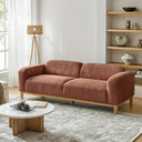 Balor Deep Seat Sofa, Rust