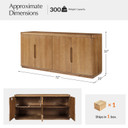 Calvin 72" Sideboard, Seadrift