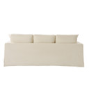 Jasmine Slipcovered Sectional, Beige