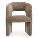 Seeker Tan Fabric Dining Chair