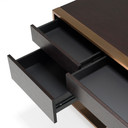 Fiji Wenge and Brass Desk