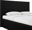 Marlowe Solid Wood + Oak Veneer Bed, Queen