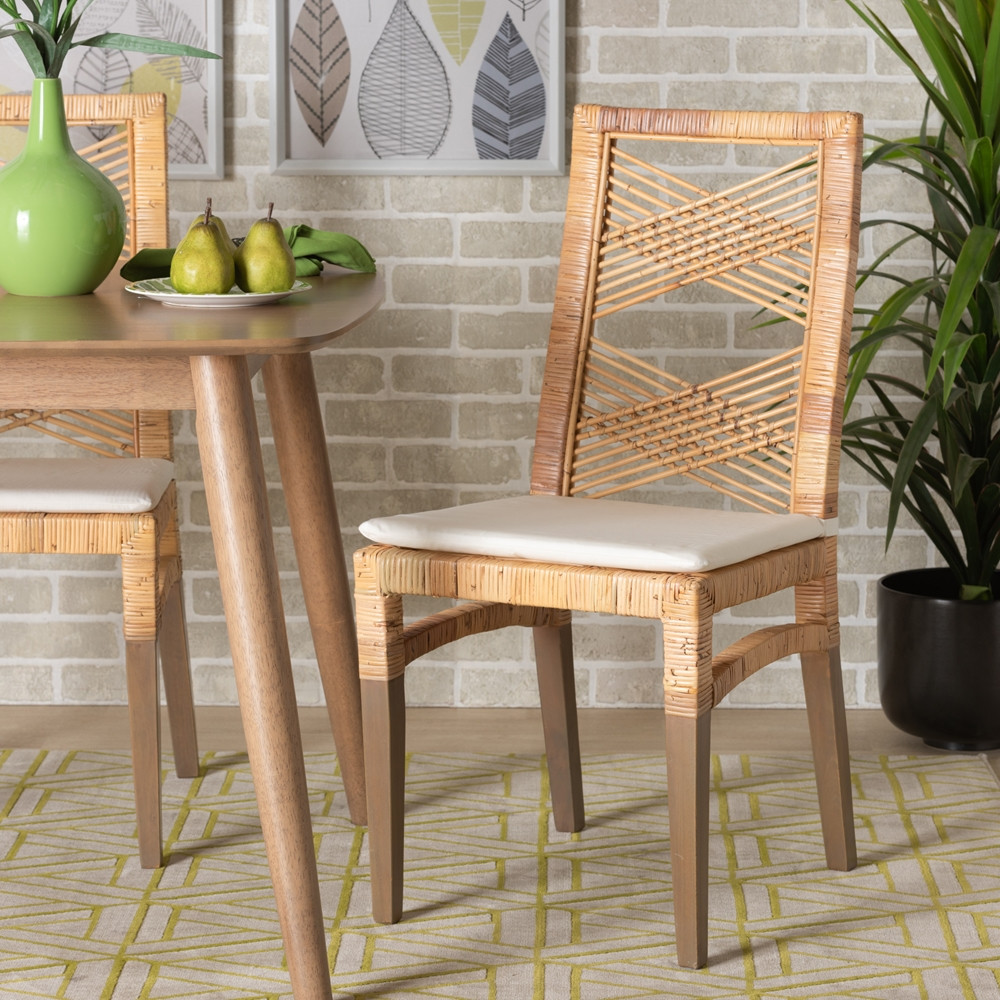 Ziran Dining Chair (Set of 2) Walnut main image 1