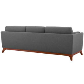 Chance Upholstered Fabric Sofa, Gray