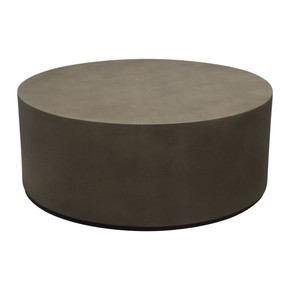 Montage Round Faux Cement Coffee Table