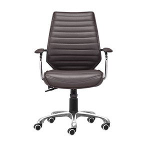Interview Low Back Office Chair Espresso