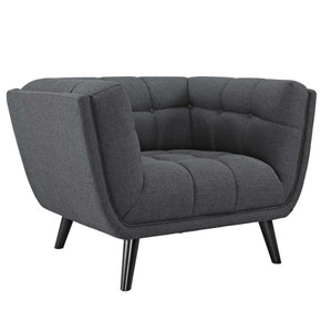 Bestow Upholstered Fabric Armchair 1